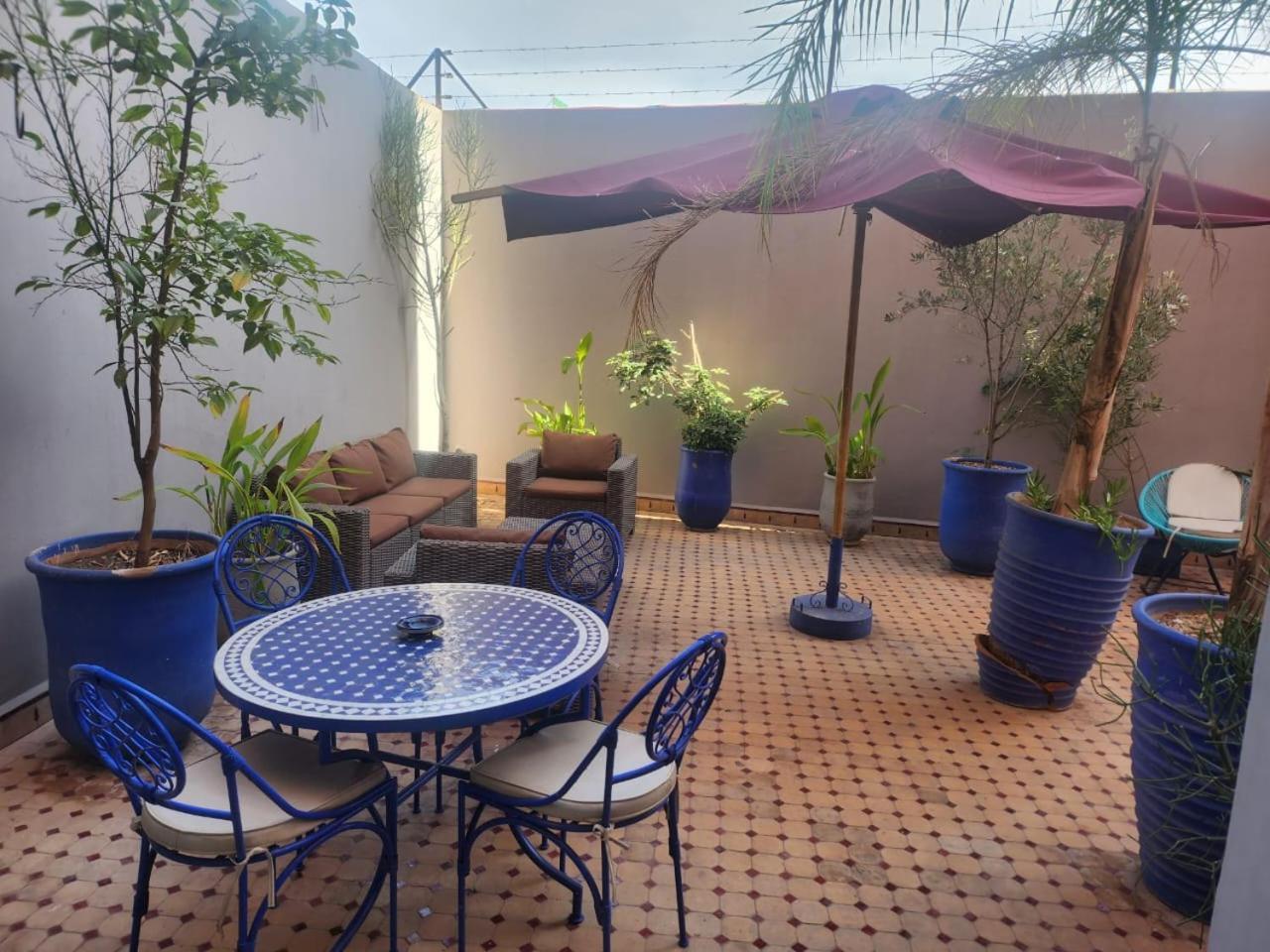 Appartement Centre Gueliz Hanane Marrakesh Esterno foto